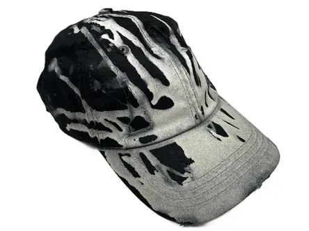 DUALPERSONALITY Distressed Painted Cap (2 Variants) product photo