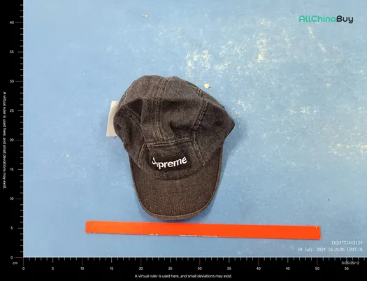 Supreme Denim Camp Caps QC photo