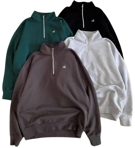 Alo Yoga Accolade Quarter-Zip Sweater product photo