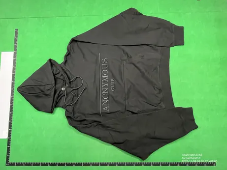 Anonymous Club Logo Black Hoodie QC photo