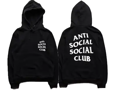 Anti Social Club Hoodies product photo
