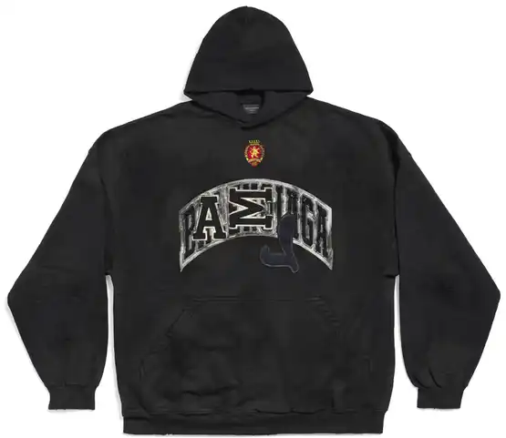 Balenciaga Skater Hoodie Black product photo