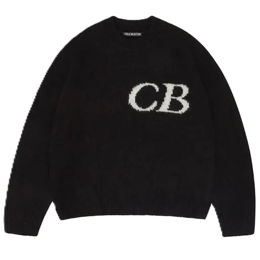 Cole Buxton CB Logo Knit Sweater product photo