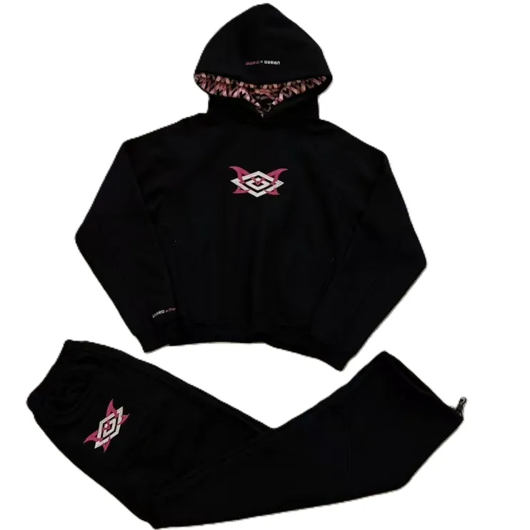 Merta x Umbro Tracksuit Black Hoodie + Pants product photo