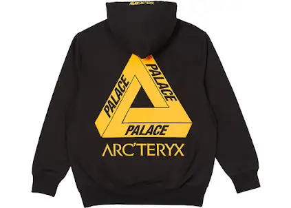 Palace x Arc'teryx Hoodie Black product photo