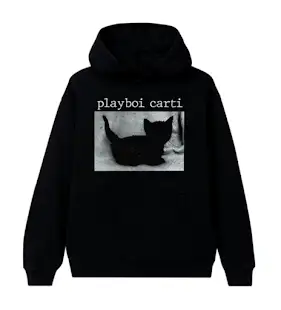 Playboi Carti Black Cat Hoodie product photo