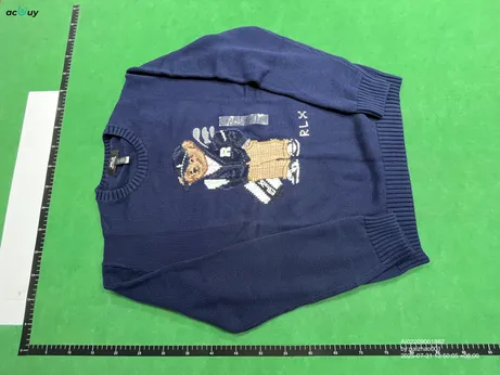 Polo Ralph Lauren Golf Bear Knit Sweater QC photo