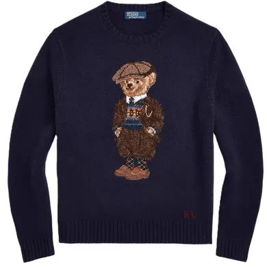 Polo Ralph Lauren Heritage Bear Knit Sweater product photo