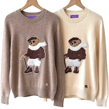 Polo Ralph Lauren Mountain Bear Cashmere Sweater (2 Variants) product photo