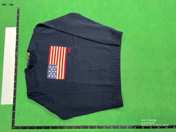 Polo Ralph Lauren USA Flag Sweater QC photo