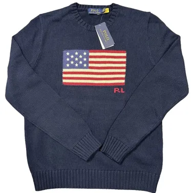 Polo Ralph Lauren USA Flag Sweater product photo