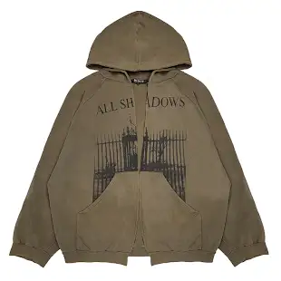 RAF Simons All Shadows Zip Up Hoodie product photo