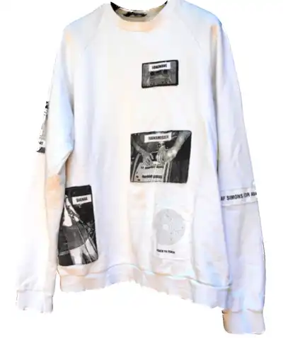 RAF Simons SS05 Patched Sweater product photo