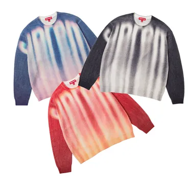 Supreme Blurred Logo Wool Sweater (3 Variants) product photo