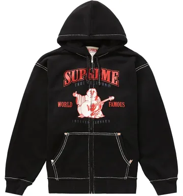 Supreme True Religion Zip Up Hoodie #1 product photo