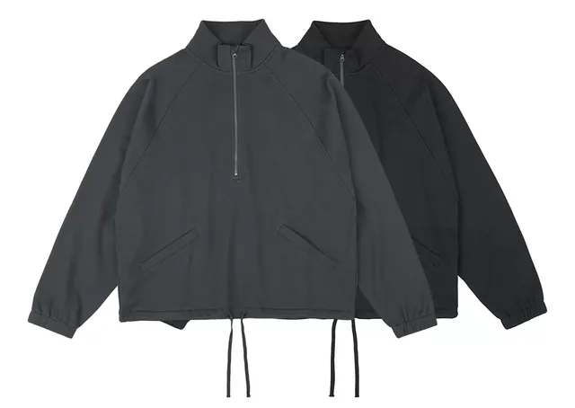 Unbranded Blank Half-Zip Sweaters product photo