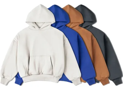 Unbranded Blank Heavy Double Layer Hoodies (8 Variants) product photo