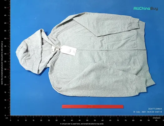Unbranded Blank Zip-Up Hoodies #1 QC photo