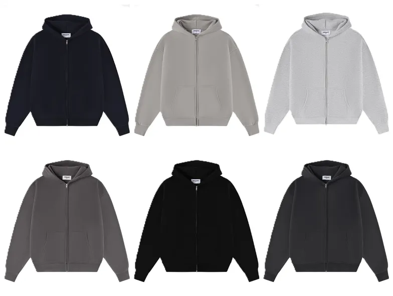 Union Kingdom Oversized Blank Zip-Up Hoodies (10 Variants) product photo