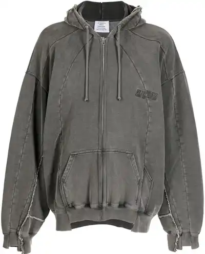 Vetements Panelled Zip-Up Hoodie product photo