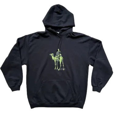 Vetements Silk Road Hoodie Black product photo