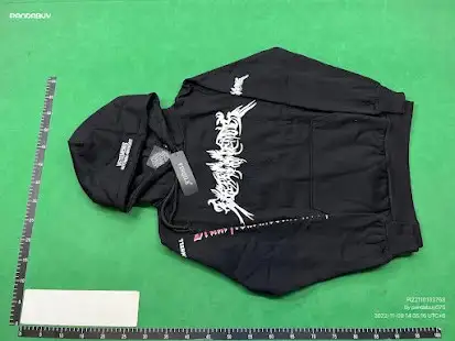 Vetements TFD Hoodie QC photo