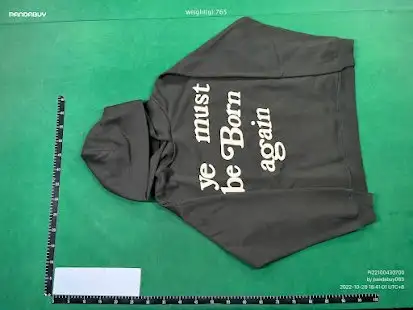 Ye Must Be Born Again Hoodie QC photo