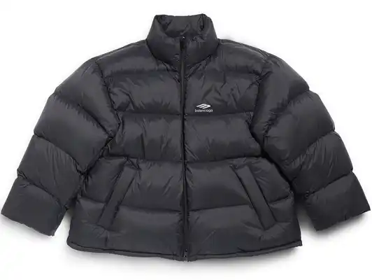 Balenciaga 3B Sports Icon Ski Puffer Black product photo