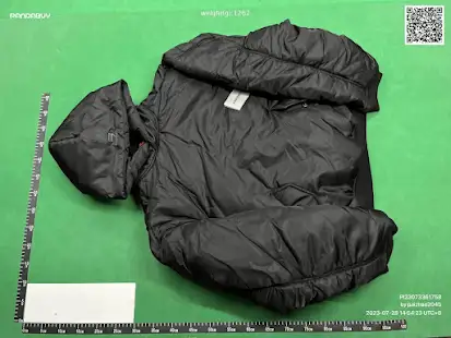 Balenciaga Oversized-Cut Hoodie Bomber Jacket QC photo