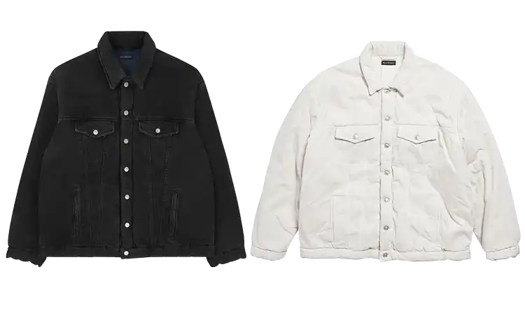 Balenciaga Padded Denim Jacket product photo
