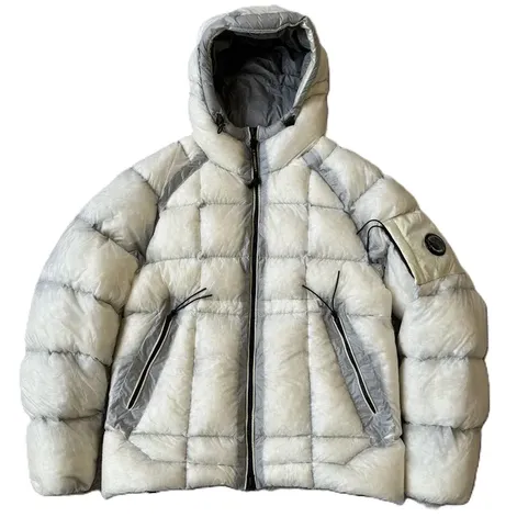 C.P Company Puffer Jacket Gauze White product photo