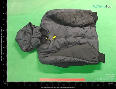 Hyein Seo Hooded Bomber Jacket Black QC photo