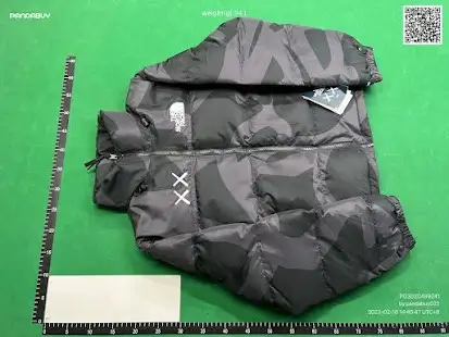 North Face x KAWS Nuptse Puffer Jacket #1 QC photo