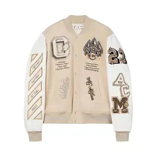 Off-White X AC Milan Varsity Jacket product photo