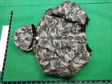 PopProject Hoodie Bomber Jacket Distressed Camo QC photo