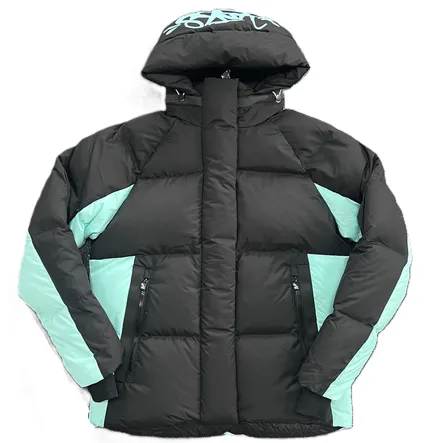 Syna World Down Puffer Jacket Black/Blue product photo