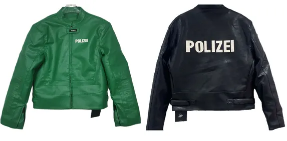 Vetements Polizei Leather Jacket product photo