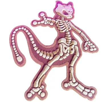 3D Skeleton Mewtwo Carpet product photo