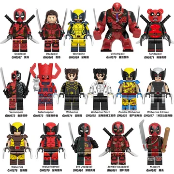 Lego Deadpool & Wolverine Figures product photo