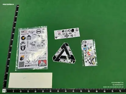 Various Hypebeast Stickers QC photo