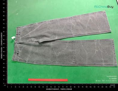 Acne Studios Canvas Pants Washed Grey QC photo