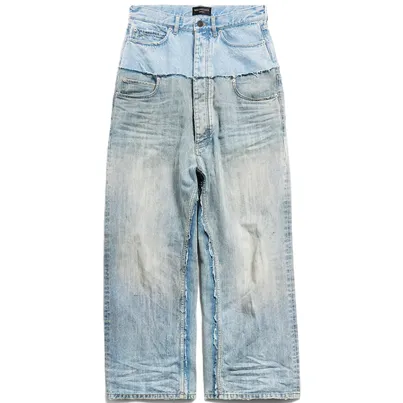 Balenciaga Cut Up Jeans Blue product photo
