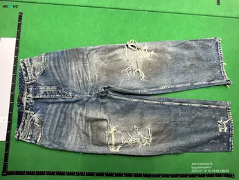 Balenciaga Destroyed Mud Jeans QC photo