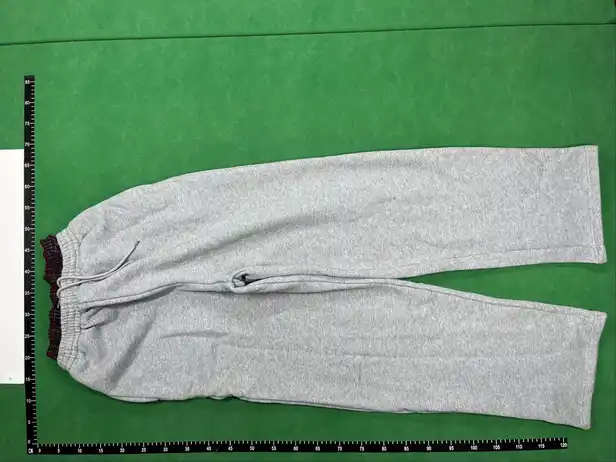 Balenciaga Double Waisted Sweatpants Grey QC photo