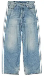 Balenciaga x adidas Large Baggy Pants Blue product photo