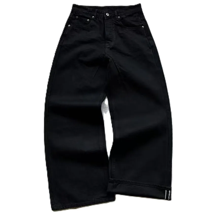Firemade Raw Denim Selvedge Jeans Black product photo