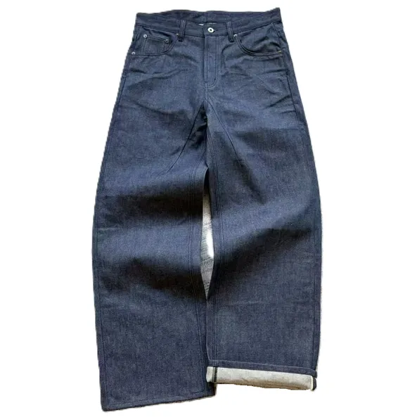 Firemade Raw Denim Selvedge Jeans Dark Blue product photo