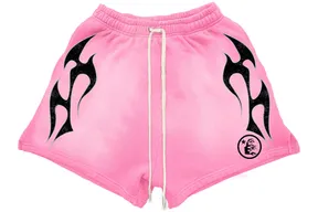 Hellstar Flame Shorts Pink (NFC) product photo