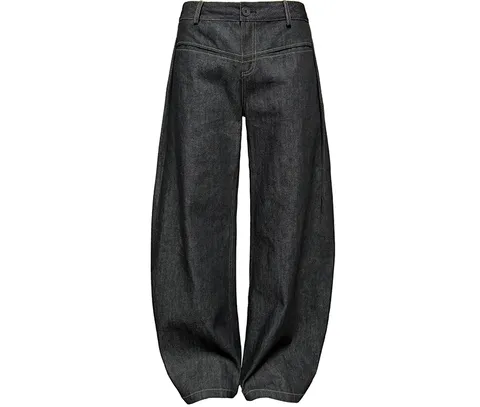 JCAESAR Baggy Raw Denim Jeans product photo