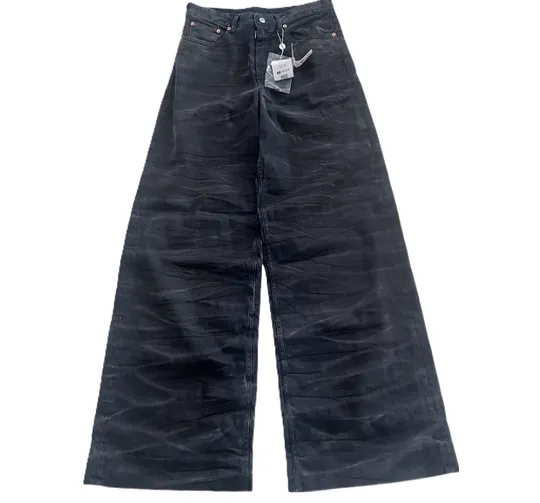Maison Margiela Baggy Black Ripple Jeans product photo